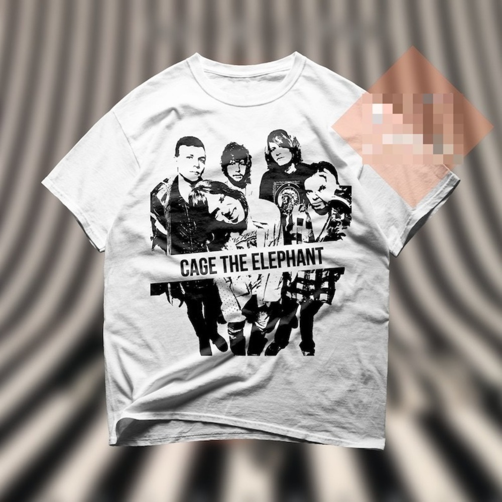 Cage The Elephant T-shirt - Custom CTE Band Tee